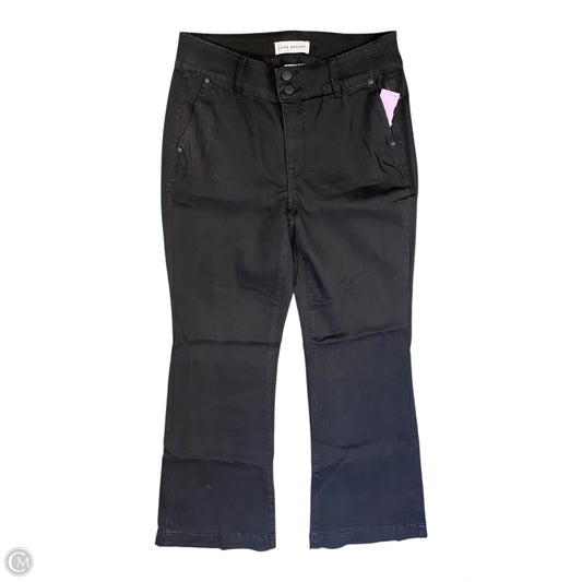 Jeans Flared By Lane Bryant In Black Denim, Size: 12