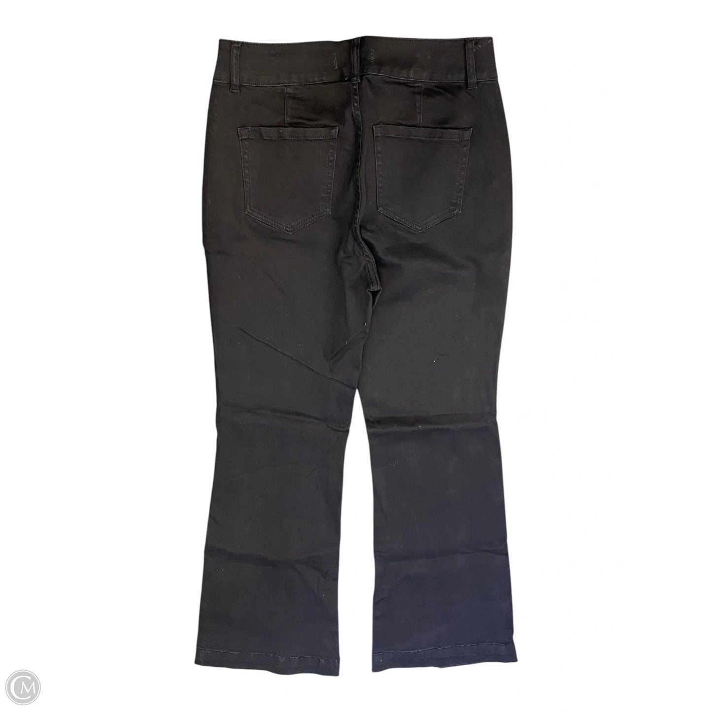 Jeans Flared By Lane Bryant In Black Denim, Size: 12
