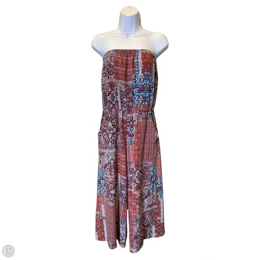 Jumpsuit By Clothes Mentor In Multi-colored, Size: M