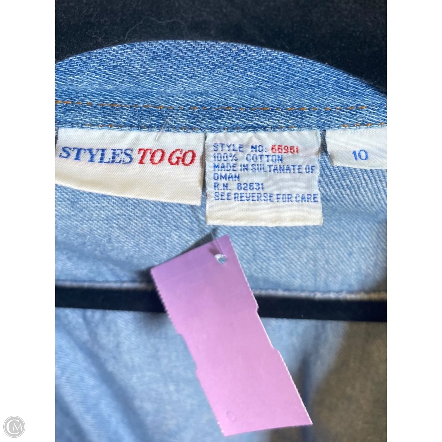 Dress Casual Maxi By Clothes Mentor In Blue Denim, Size: M