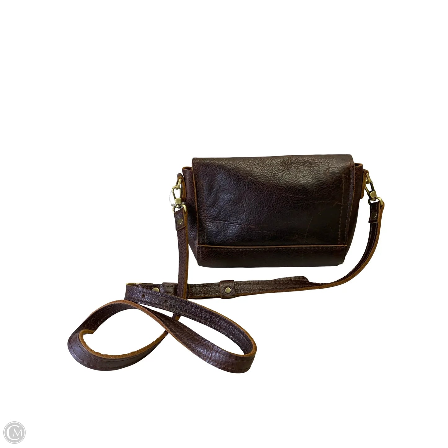 Crossbody Leather By Portland Leather, Size: Medium