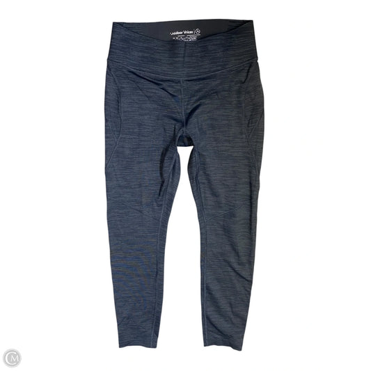 Athletic Leggings By Outdoor Voices In Grey, Size: M