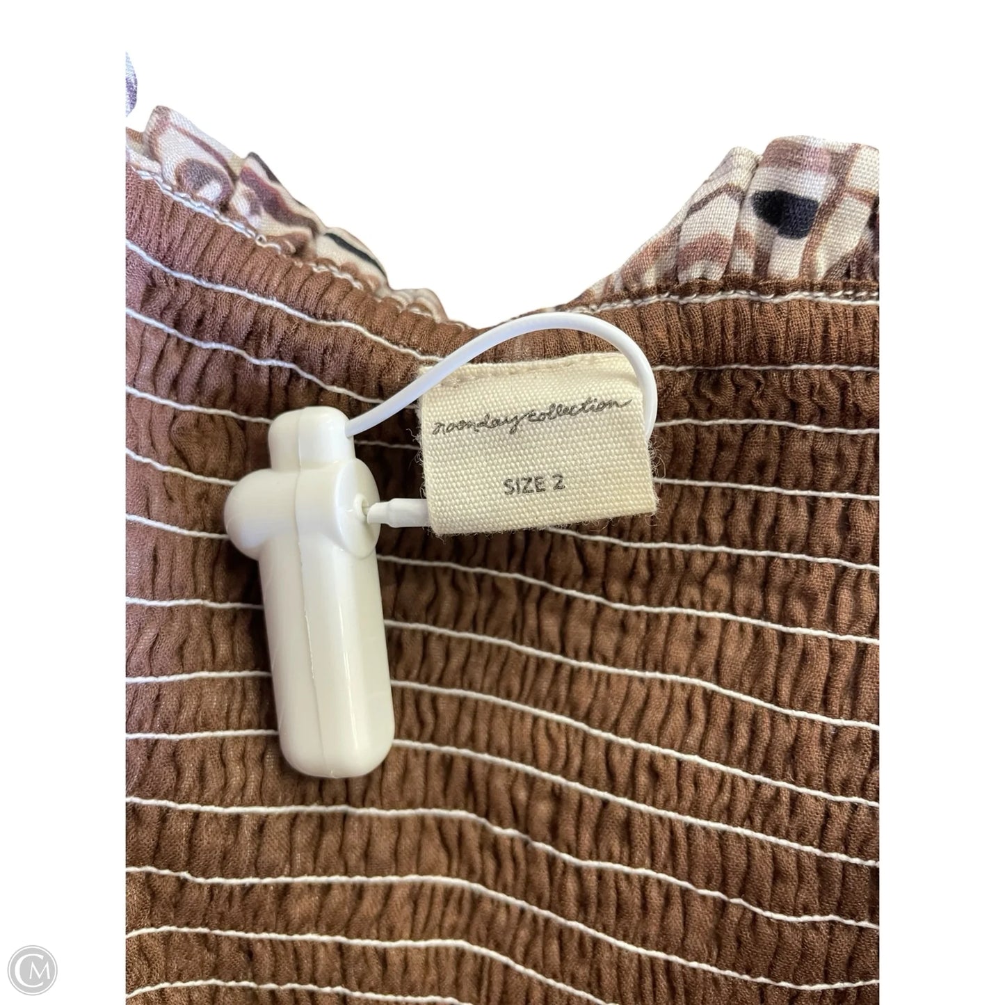 Dress Casual Maxi By Clothes Mentor In Brown, Size: Xs