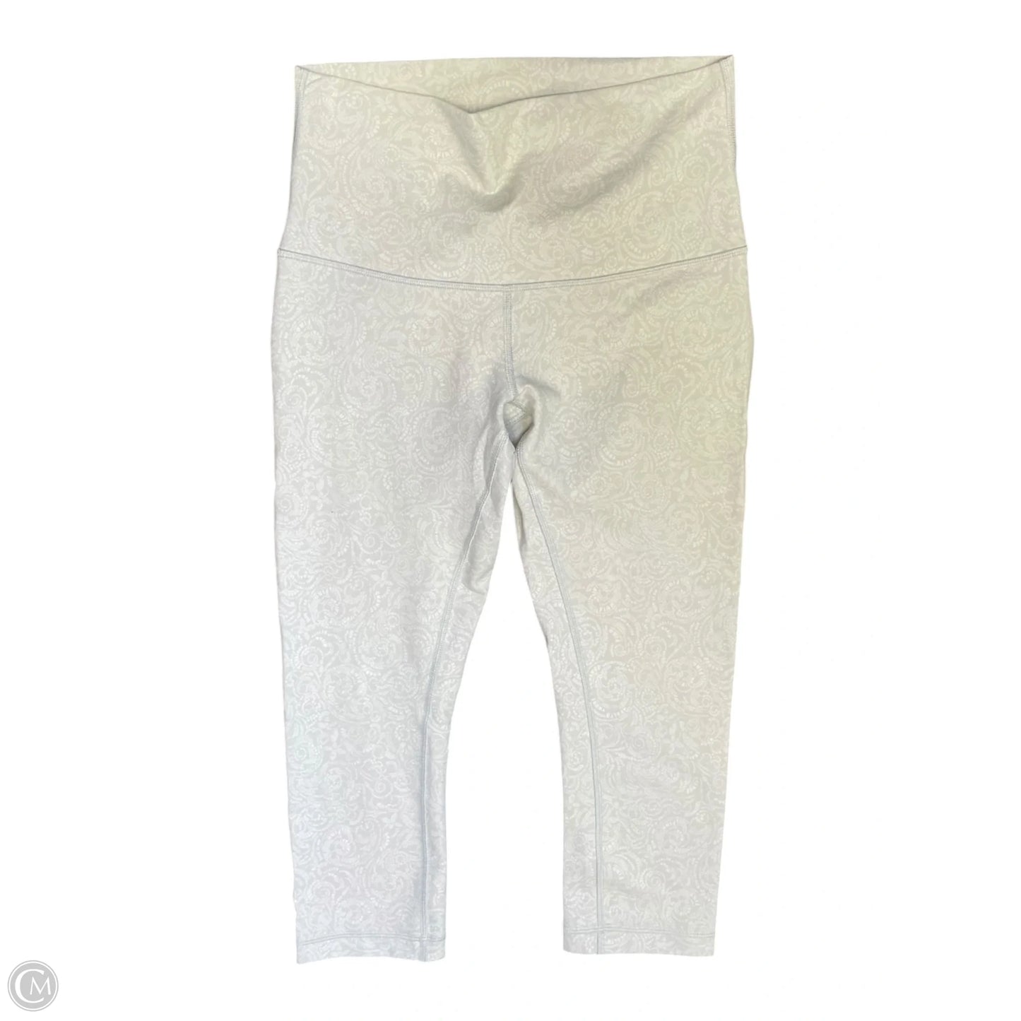 Athletic Capris By Lululemon In White, Size: 8