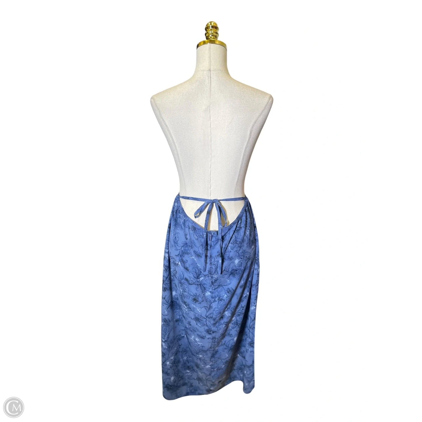 Skirt Maxi By Kathy Lee In Blue, Size: 14