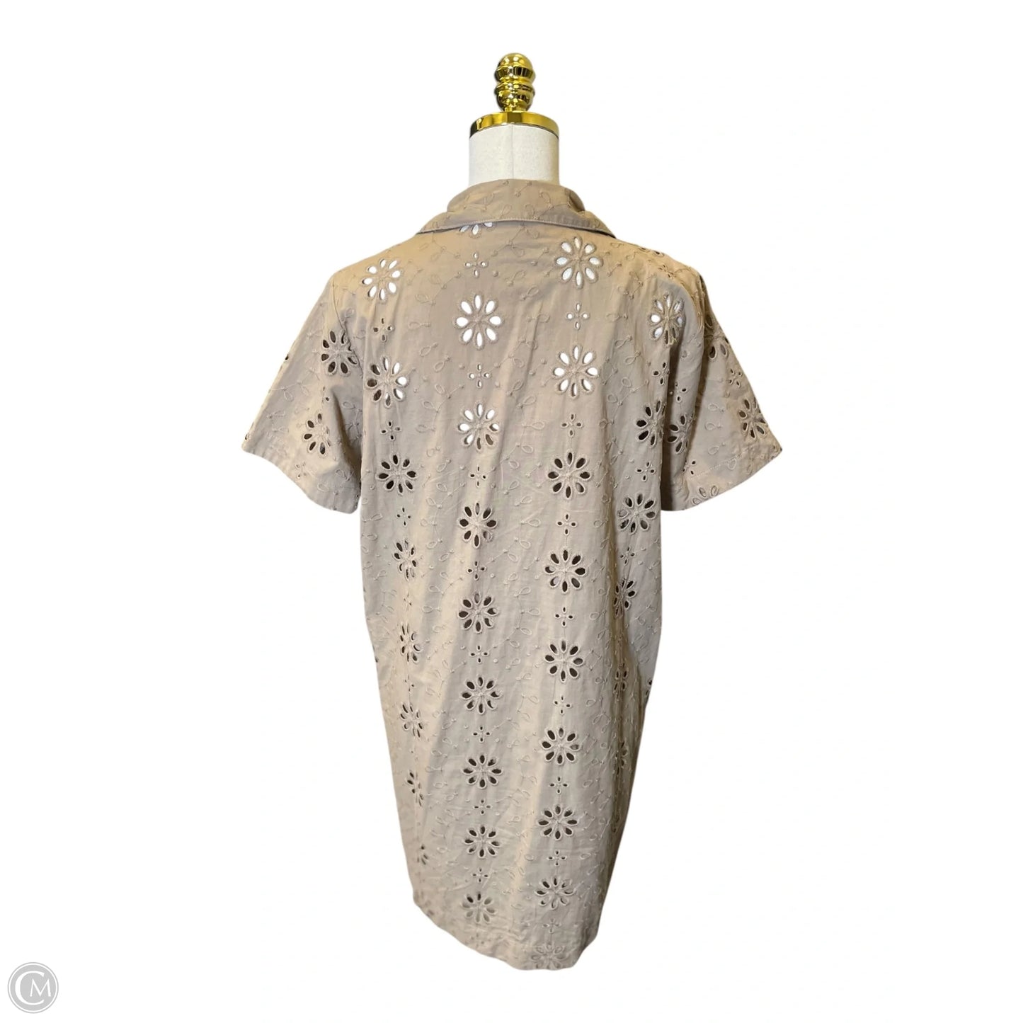 Dress Casual Midi By Loft In Brown, Size: S