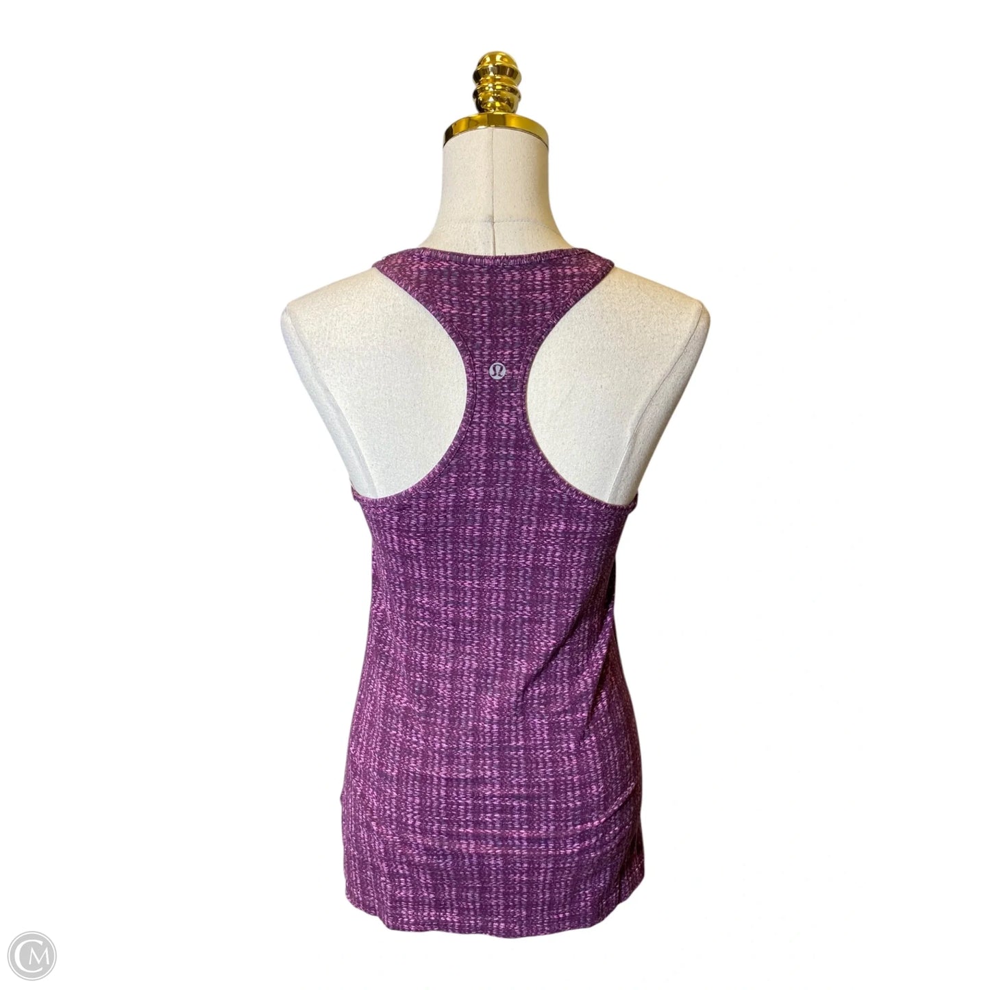 Athletic Tank Top By Lululemon In Purple, Size: L