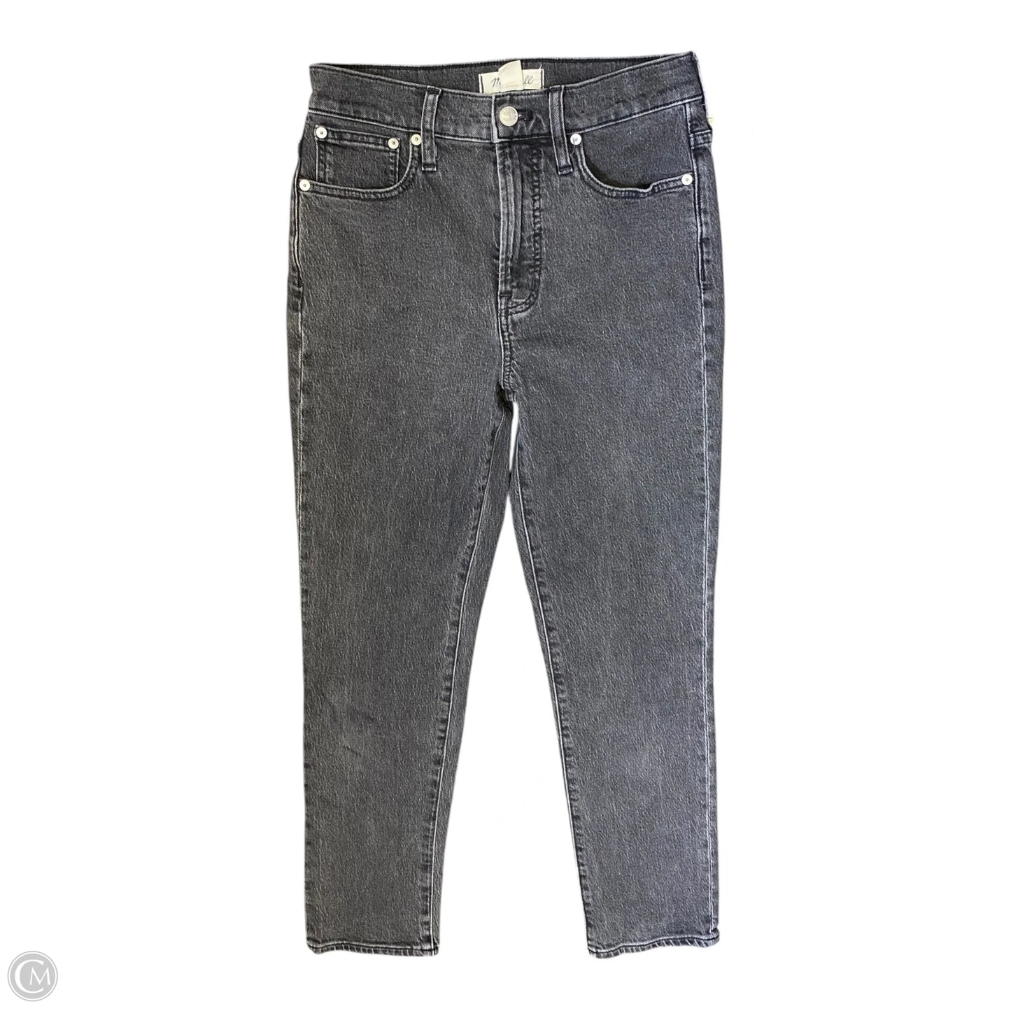 Jeans Skinny By Madewell In Grey Denim, Size: 2