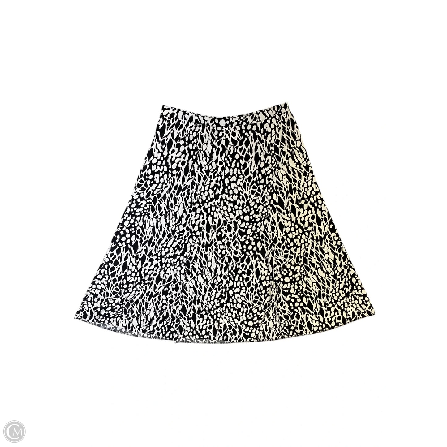 Skirt Maxi By Jones And Co In Black & White, Size: 14