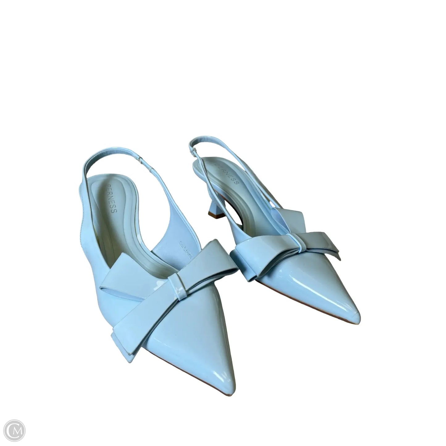 Shoes Heels Kitten By Clothes Mentor In Blue, Size: 7.5