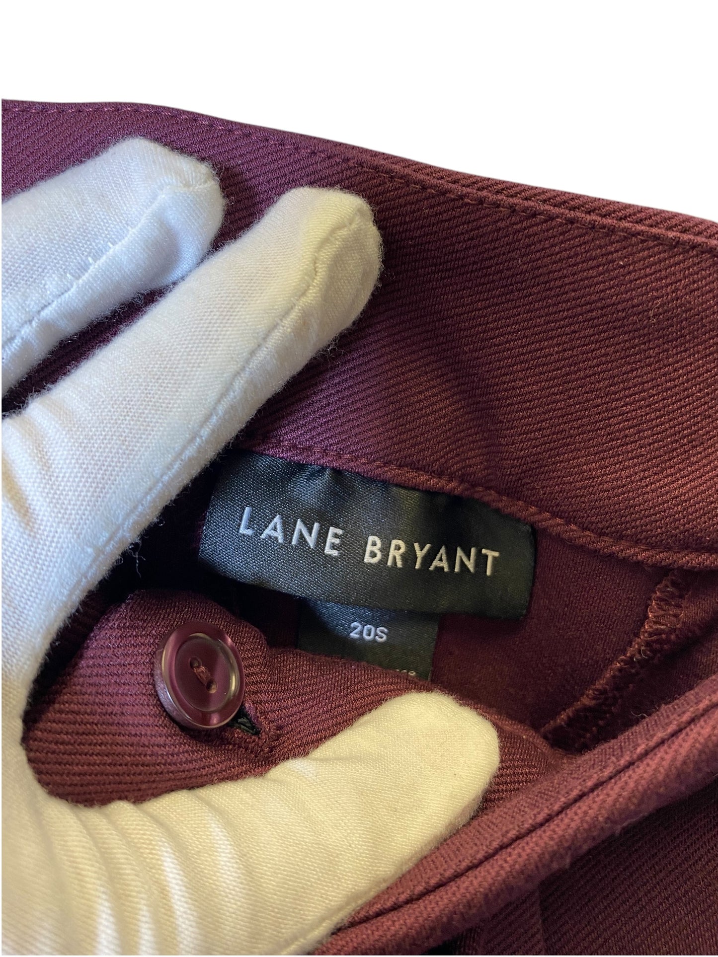 Pants Other By Lane Bryant In Red, Size: 20