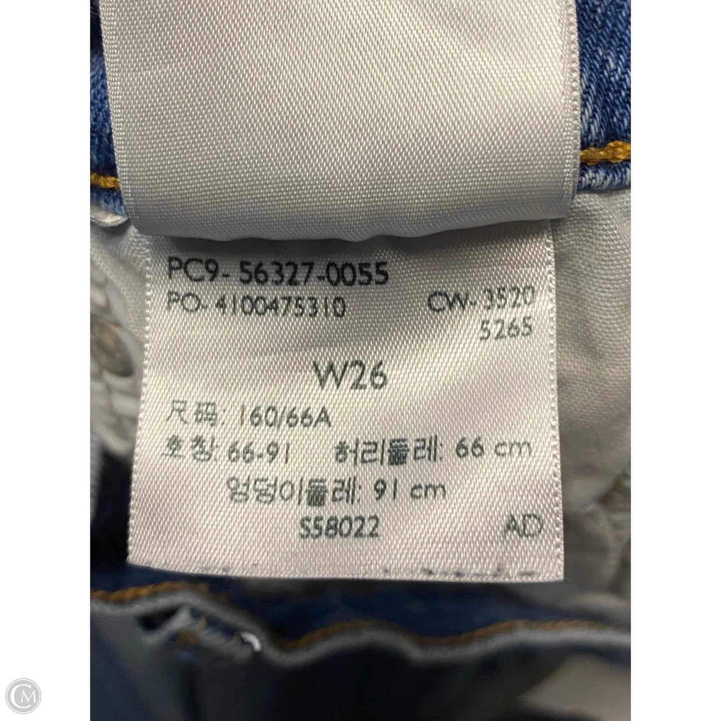 Shorts By Levis In Blue Denim, Size: 2
