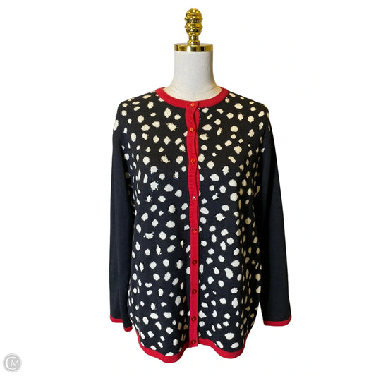 Cardigan By Diane Gilman In Multi-colored, Size: M