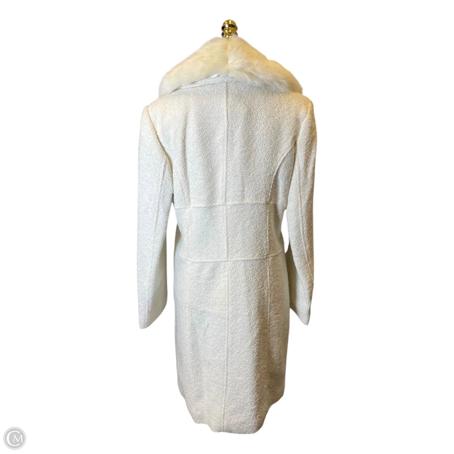 Coat Other By Clothes Mentor In Cream, Size: M