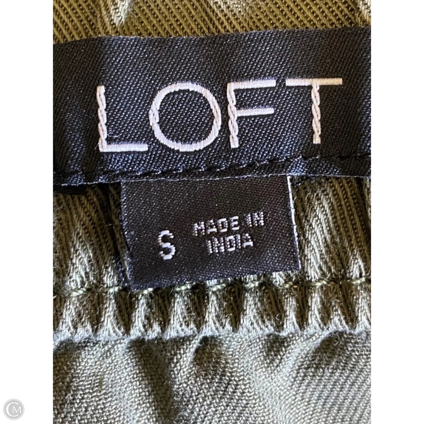Skirt Midi By Loft In Green, Size: S