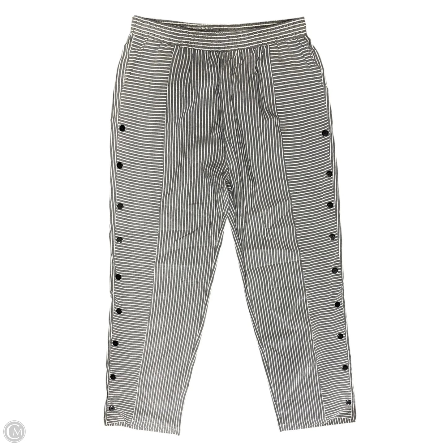 Pants Linen By Clothes Mentor In Striped Pattern, Size: 16