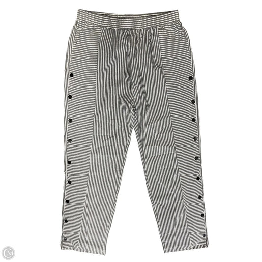 Pants Linen By Clothes Mentor In Striped Pattern, Size: 16