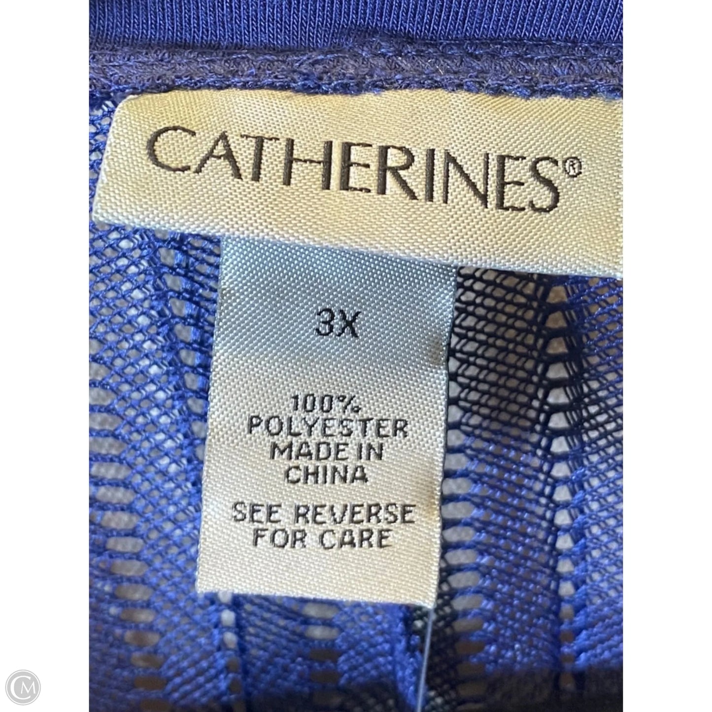Swimwear Cover-up By Catherines In Navy, Size: 3x