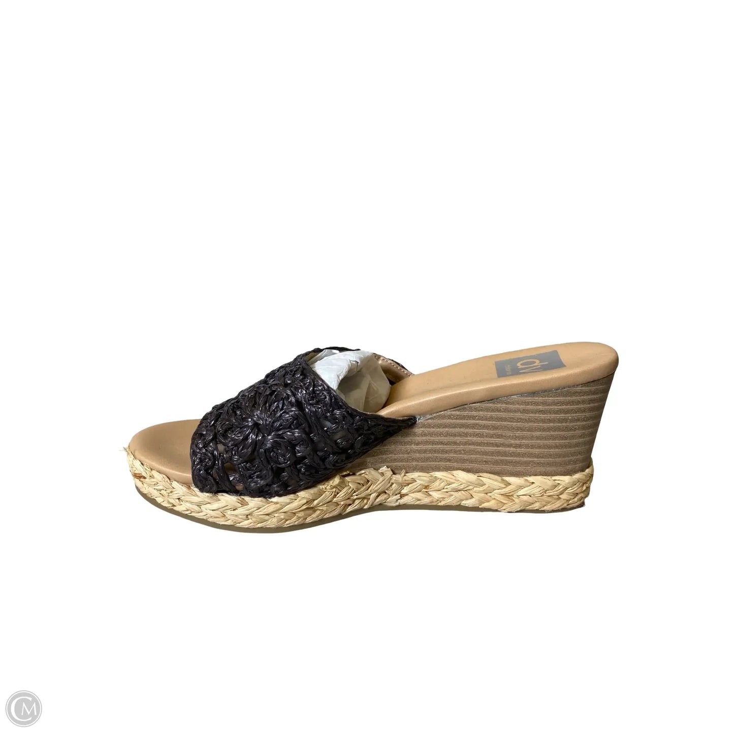 Sandals Heels Wedge By Dolce Vita In Brown & Tan, Size: 8.5
