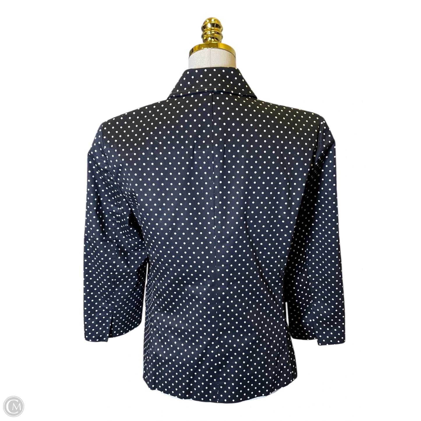 Blazer By Talbots In Polkadot Pattern, Size: L