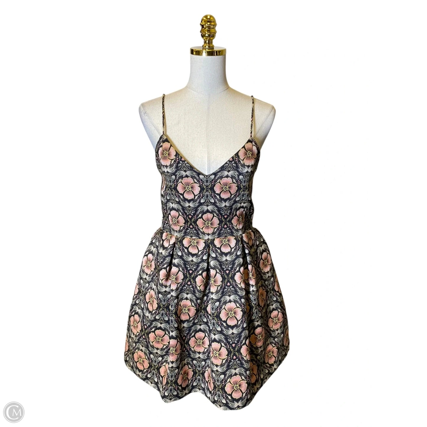 Dress Designer By Alice + Olivia In Floral Print, Size: S