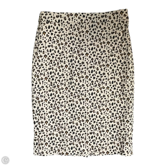 Skirt Midi By J. Crew In Animal Print, Size: 0