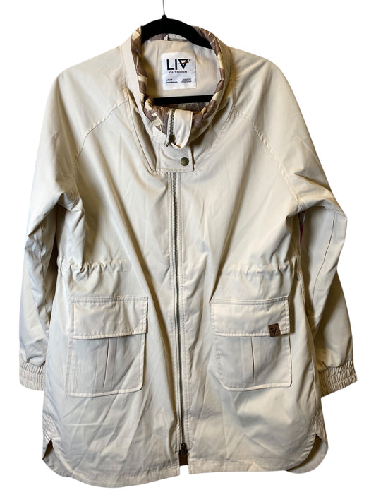 Jacket Other By Clothes Mentor In Cream, Size: L