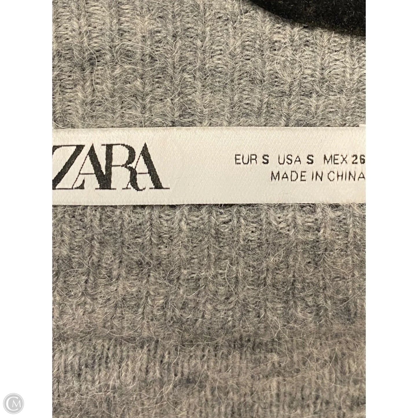 Sweater By Zara In Grey, Size: S