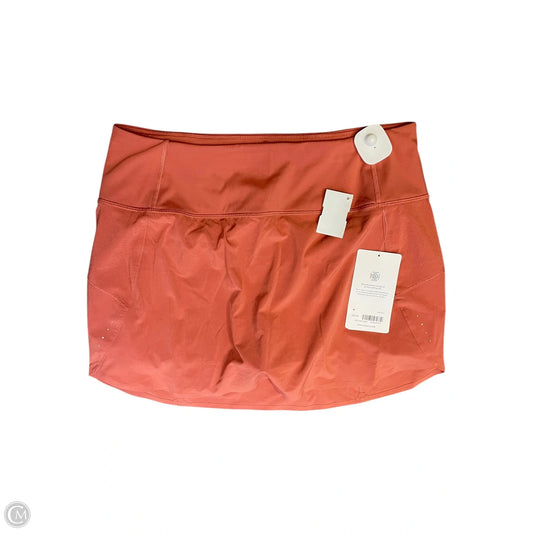 Athletic Skort By Athleta In Peach, Size: M