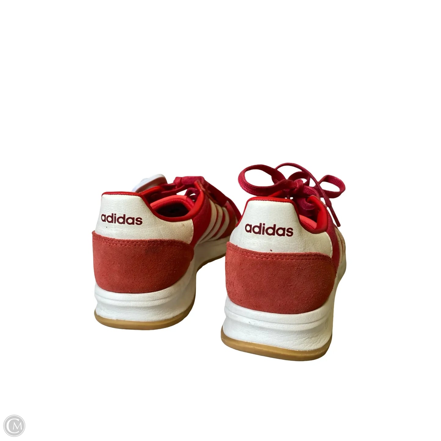 Shoes Athletic By Adidas In Red & White, Size: 9
