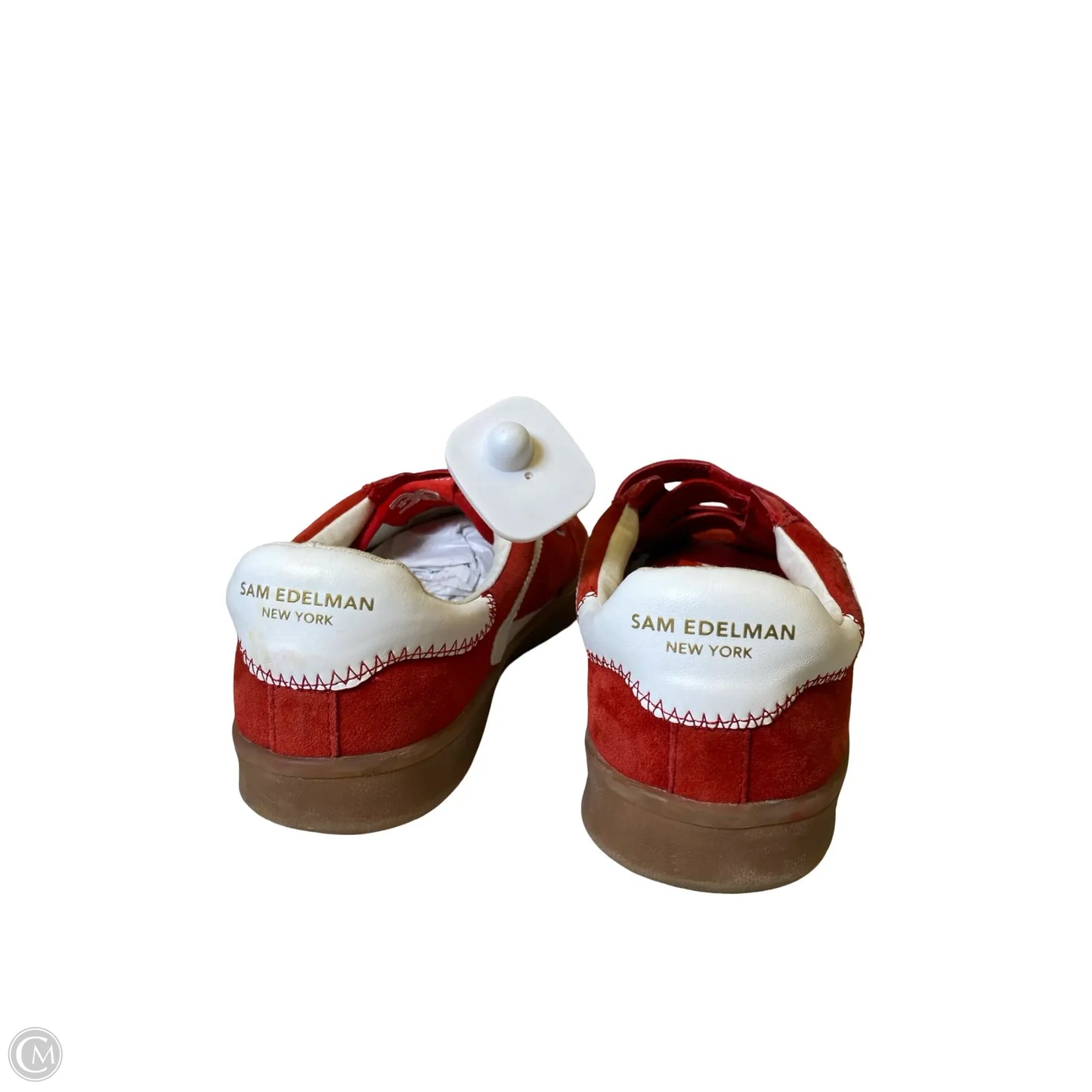 Shoes Flats By Sam Edelman In Red & White, Size: 10