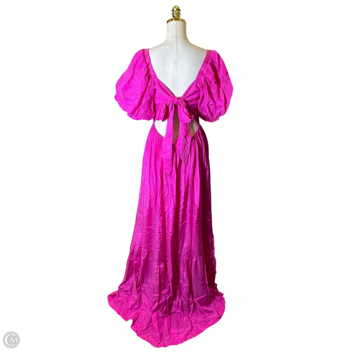 Dress Casual Maxi By Abercrombie And Fitch In Purple, Size: L