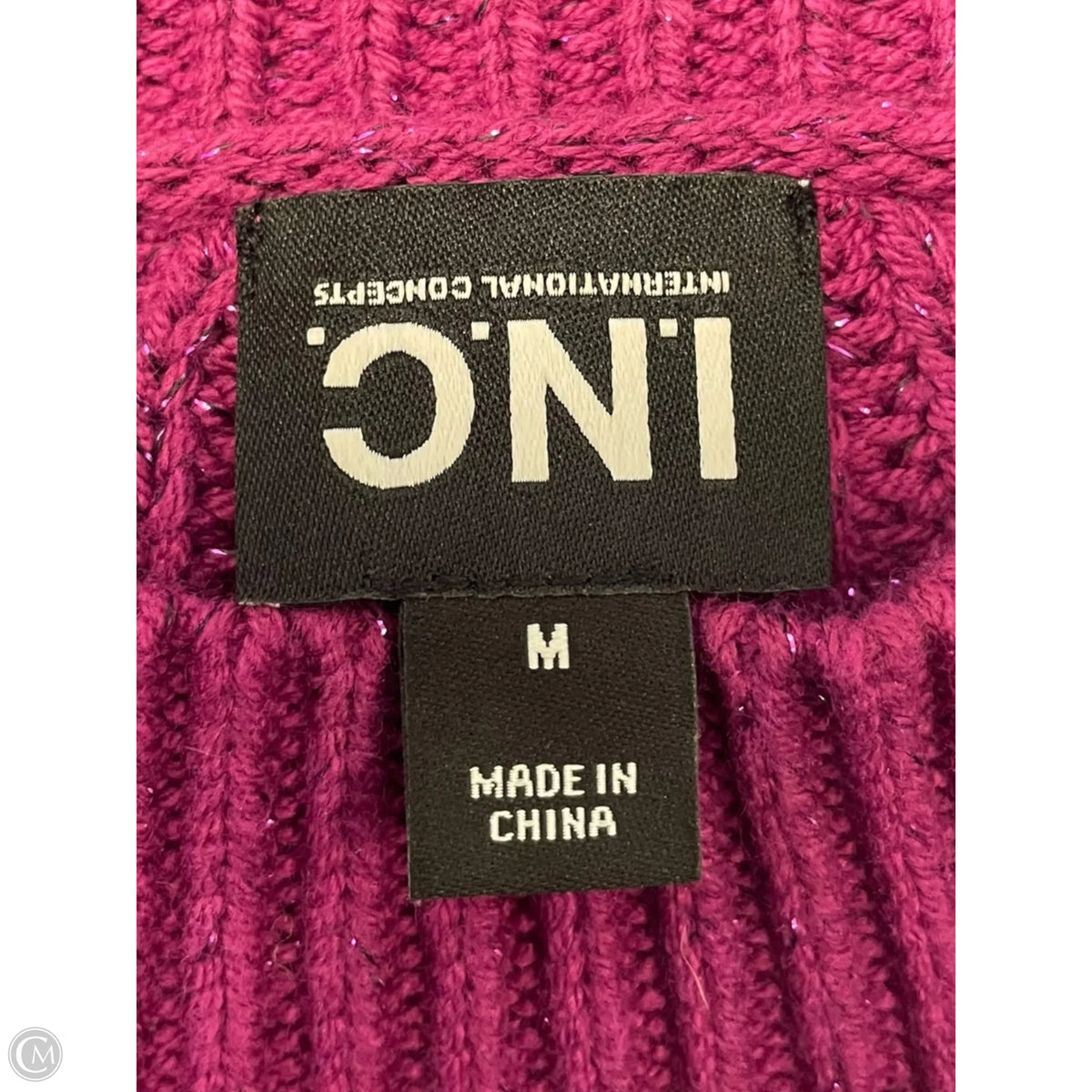 Sweater By Inc In Purple, Size: M