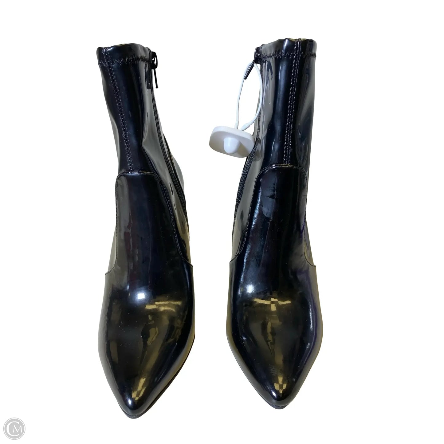 Boots Ankle Heels By Inc In Black, Size: 7