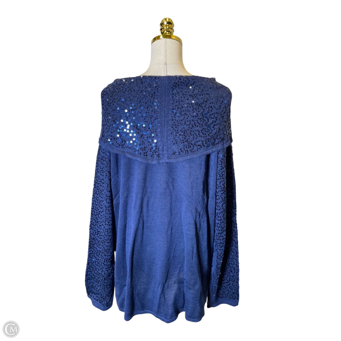 Sweater By Iman In Navy, Size: 3x