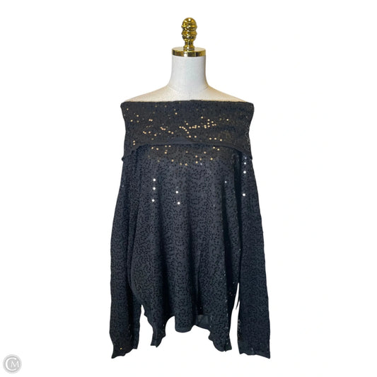 Sweatshirt Collar By Iman In Black, Size: 3x
