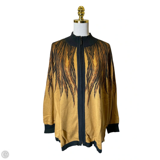 Sweater By Bob Mackie Qvc In Multi-colored, Size: 2x