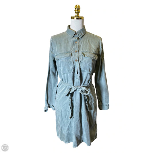Dress Casual Midi By Gap In Green, Size: S