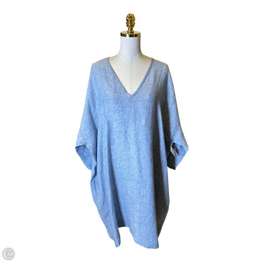 Dress Casual Short By Bryn Walker In Blue, Size: 2x