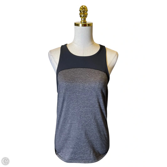 Athletic Tank Top By Lululemon In Grey, Size: M