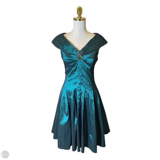 Dress Party Midi By Jessica Howard In Teal, Size: S