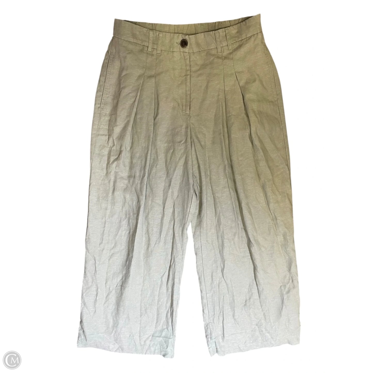 Pants Wide Leg By Nine West In Green, Size: 14