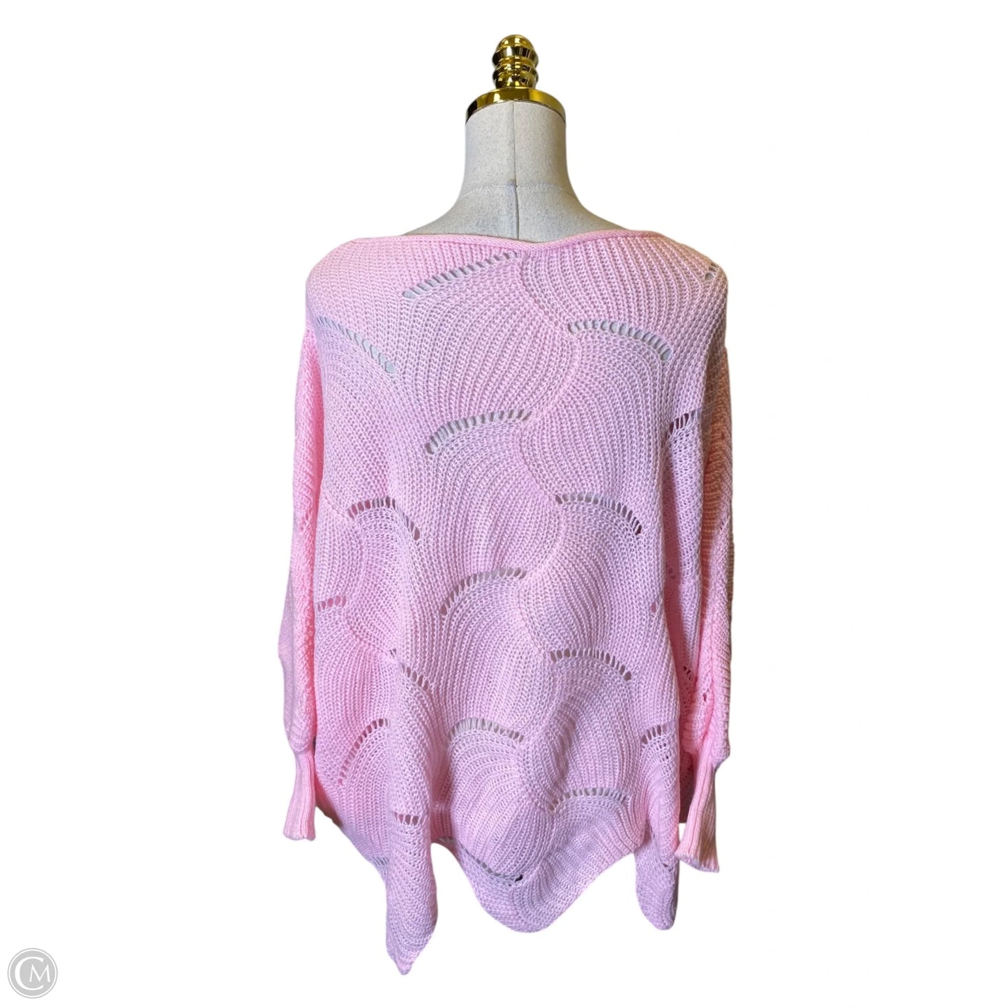 Sweater By Clothes Mentor In Pink, Size: Xl
