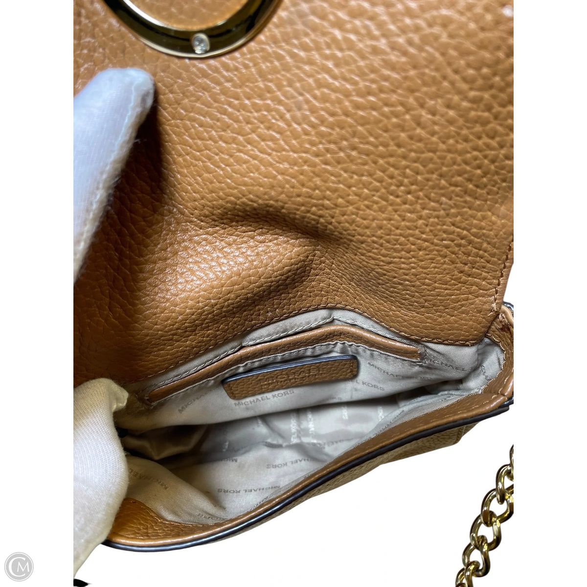 Crossbody Designer By Michael Kors, Size: Small