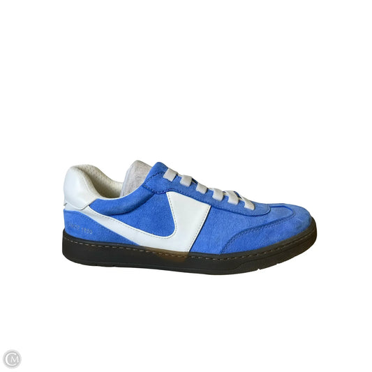 Shoes Sneakers By Franco Sarto In Blue & White, Size: 8