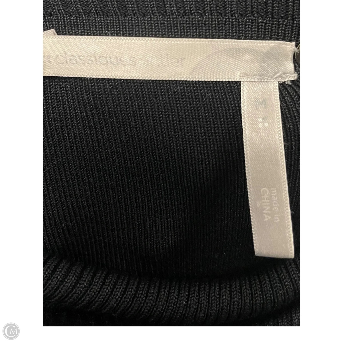 Sweater By Classiques Entier In Black, Size: M