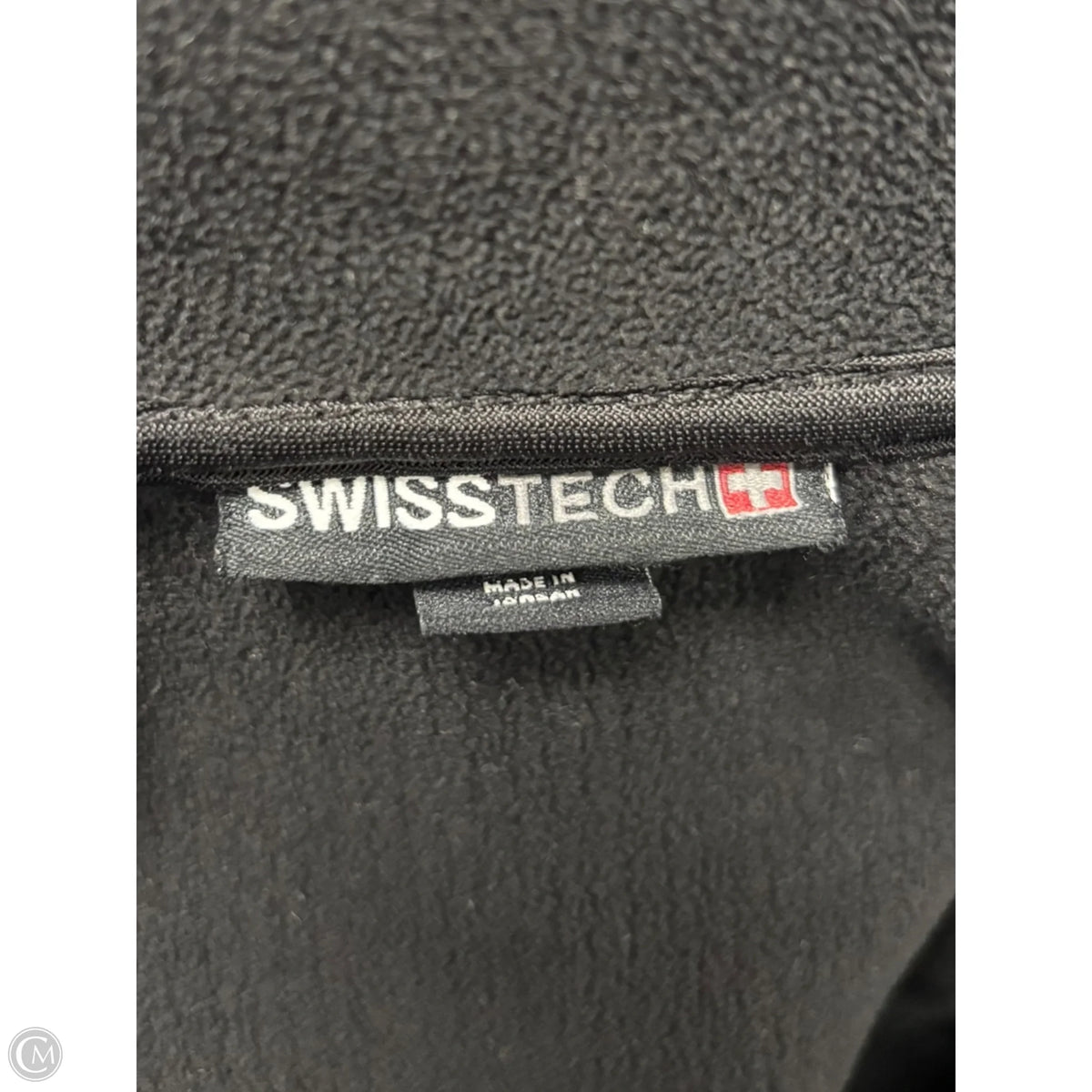 Athletic Jacket By Clothes Mentor In Black, Size: M