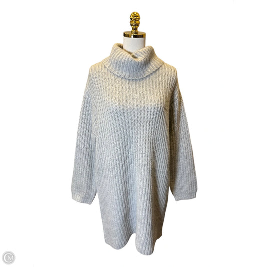 Dress Sweater By Francesca’s In Grey, Size: M