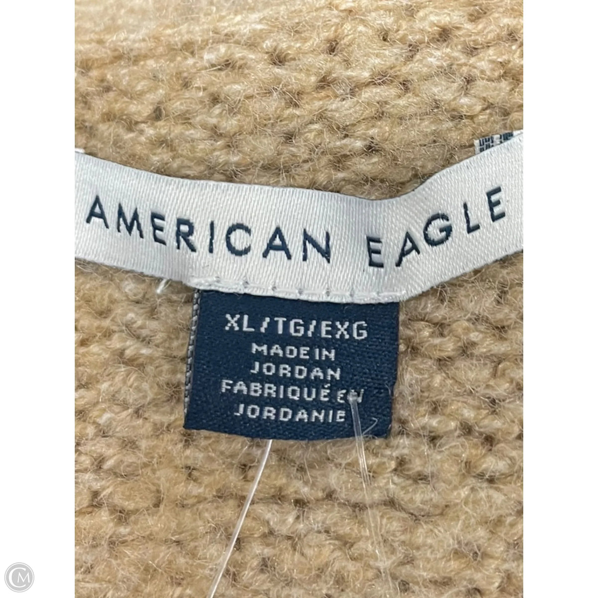 Sweater By American Eagle In Beige, Size: Xl