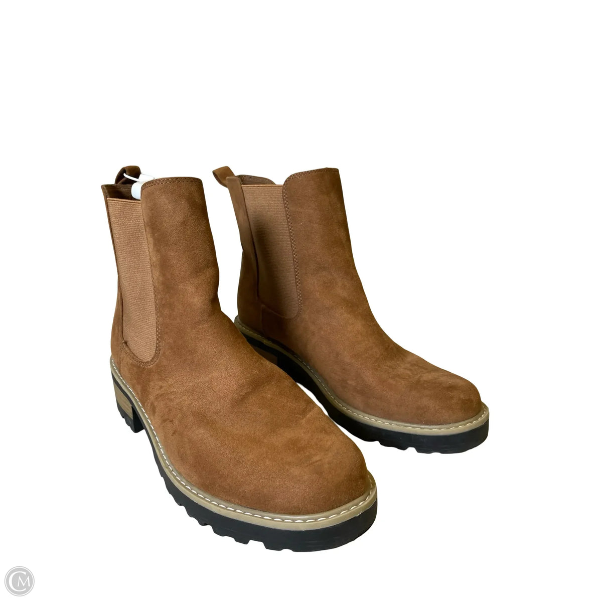 Boots Combat By Universal Thread In Brown, Size: 9